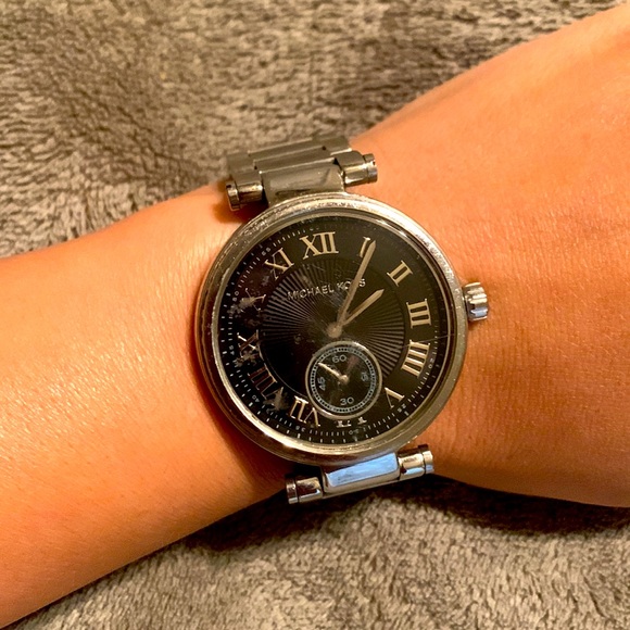 Silver Michael Kors watch